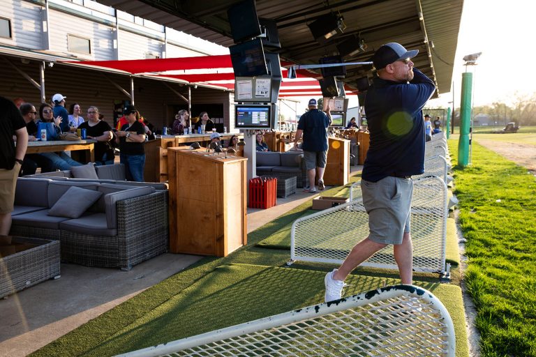 Our golf league at TopCityGolf is in full swing! We love gathering on the driving range to hit some balls, work on our swings, and enjoy each other's company. Who needs a course when you have a range this good?